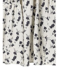 earth music&ecology ドロストギャザーフレアスカート