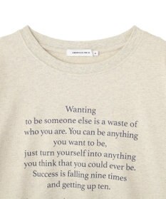 AMERICAN HOLIC メッセージロゴＴシャツ