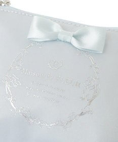 Maison de FLEUR サテンリボンティッシュケース