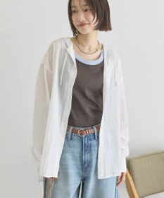 AMERICAN HOLIC ナイロンフーディーシャツ