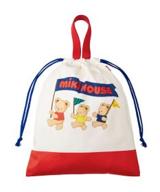 MIKI HOUSE HOT BISCUITS 【ミキハウス】 ミキハウスベア 手紐巾着