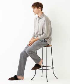 JOSEPH ABBOUD MOUNTAIN 【SPACE／UNISEX】ASHAＡ_OG スムース ポロシャツ