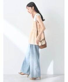 earth music&ecology ドッキングシャーリングプルオーバー