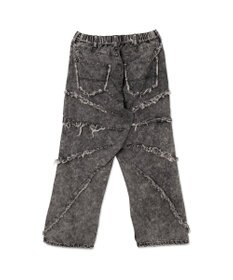 WEGO ダーツフリンジデニムパンツ