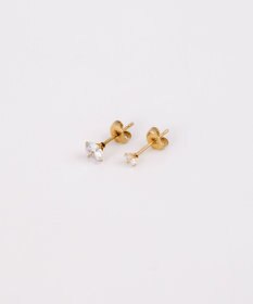 blancotokyo 【金属アレルギー対応】ジルコニアピアス MOONLIGHT