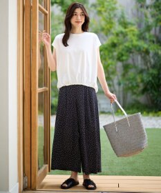 ANY L 【新色追加/吸水速乾/イージーケア/UVカット/接触冷感】さらさらDRYパンツ