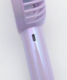 WEGO 【冷却/携帯扇風機/熱中症対策】オーロラハンディファン