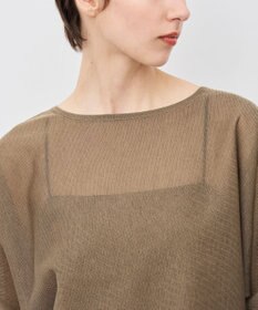 uncrave シアーニット ドルマントップス