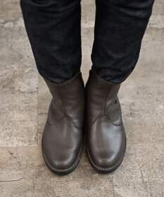 Pointer 本革軽量サイドゴアステッチショートブーツ