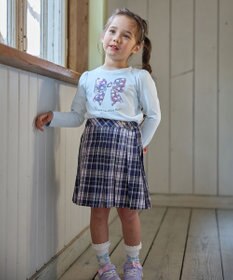 ANY KIDS ミラクルスパンコール長袖Tシャツ