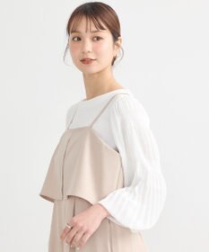 earth music&ecology マジョリカプリーツプルオーバー