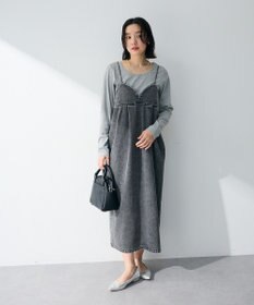 Green Parks デニムキャミワンピース