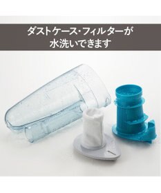 YAMATO テーブル＆キッチン 【TWINBIRD】サイクロンスティック型クリーナー  ホワイト  TC-EA35W