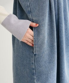 Green Parks デニムキャミワンピース