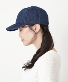 MOONBAT FURLA(フルラ)デニムキャップ  UVカット 帽子