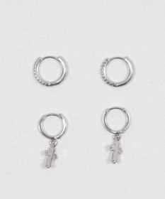 WEGO L4Pモチーフリングピアス