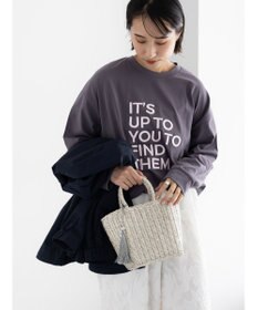 Te chichi エンブロイダリーロゴTシャツ