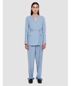 JOSEPH テーラリングクレープ　ノーカラージャケット