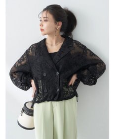 earth music&ecology レースジャケット