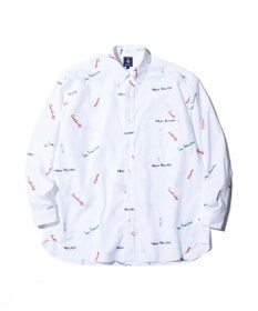 J.PRESS MEN 【J.PRESS ORIGINALS】EMBBAGGY B.D. SHIRT / BAGGY FIT