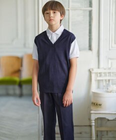 J.PRESS KIDS 【140-170cm】40/2鹿の子 半袖 ポロシャツ