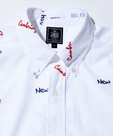 J.PRESS MEN 【J.PRESS ORIGINALS】EMBBAGGY B.D. SHIRT / BAGGY FIT