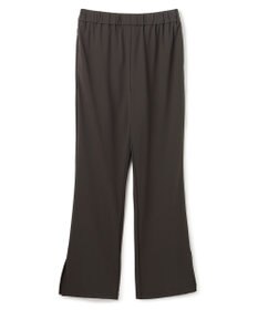 UNFILO L 【ウエストゴム】ドライトリコット セミフレアパンツ