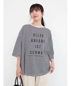 Green Parks インド綿 BIGサイズブロックロゴ半袖プルオーバー