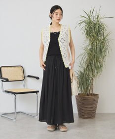 AMERICAN HOLIC 【選べる丈】接触冷感シフォンスカーチョ【WEB限定カラー有り】