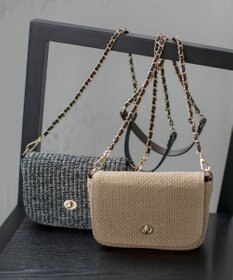 組曲 フラップミニショルダー バッグ