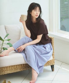 ANY 【ウエストゴム】タフタフレアスカート