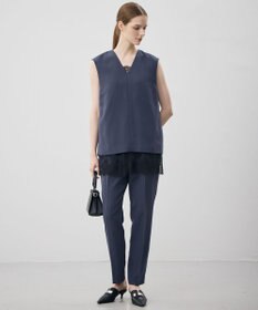 ICB L 【新色追加・WEB限定カラーあり】FluidBackSatin ドロストパンツ