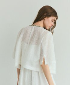 GRACE CONTINENTAL メッシュツイードジャケット