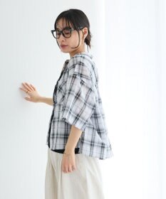 CRAFT STANDARD BOUTIQUE バックギャザーポンチョシャツ