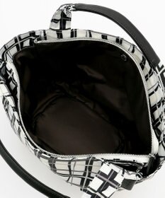 Y'SACCS 総柄プリントミニトートバッグ