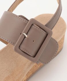 ANY 【履き心地抜群】ダブルベルトウェッジサンダル