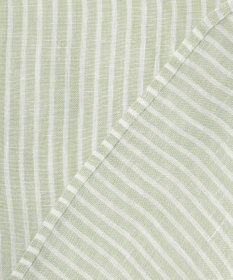 23区 【洗える】LIBECO バンドカラー シャツ