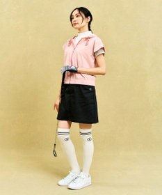 23区GOLF 【WOMEN】シアーストレッチ ショート丈フードベスト