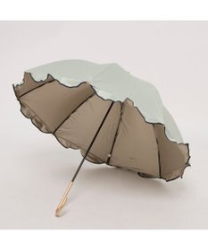 UNBILLION カシュネ cachenez / 【晴雨兼用】【日傘】 UV カット率99％以上 PUへプラムバルーンショートパラソル