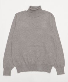 WEGO 【WEB限定/25年秋冬新作/洗濯OK/毛玉レス】タートルネックニット