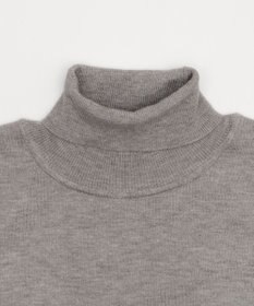WEGO 【WEB限定/25年秋冬新作/洗濯OK/毛玉レス】タートルネックニット