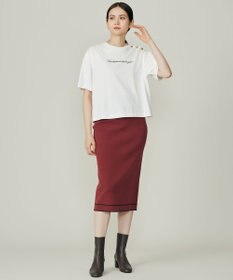 自由区 S レーヨンストレッチIライン スカート