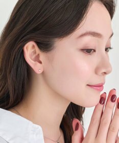 Phoebe 【金属アレルギー対応】ビジューピアス　ゴールド/サージカルステンレス