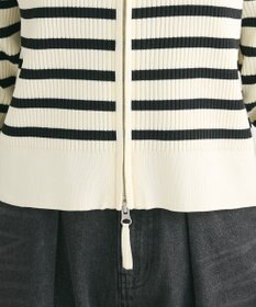 Green Parks ＺＩＰ付きニットカーディガン