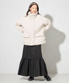 SHARE PARK LADIES 【ウォータープルーフ】　マキシティアードスカート