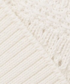 自由区 【洗える】フリンジディテール ニット