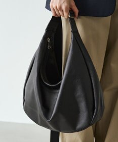 russet ソフトレザーラウンドビッグショルダーバッグ(CE-1325-WEB)