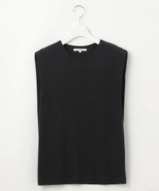 23区 S 【SLOW/一部店舗限定】シアーツイストシングルジャージー ノースリーブ カットソー