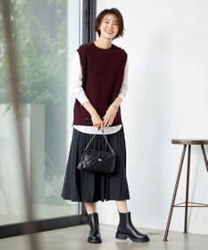 洗える】DRALON MERINO ニットベスト / J.PRESS LADIES | ファッション