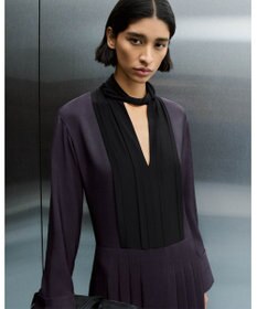 JOSEPH イブニングシルク　ミディドレス